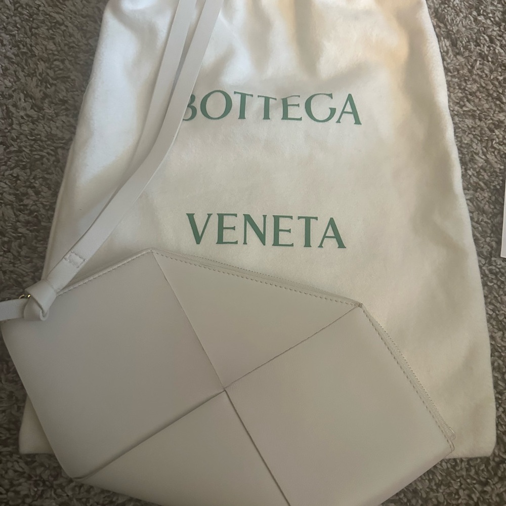 Bottega Veneta Cream Crossbody Bag